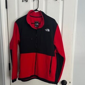 The North Face Men's Bold Red and Black Performance Jacket